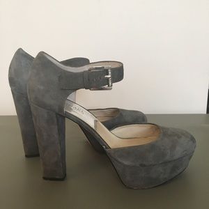 Michael Kors Grey Platforms